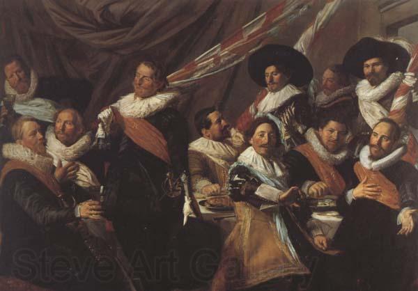 Frans Hals The Banquet of the St.George Militia Company of Haarlem  (mk45)